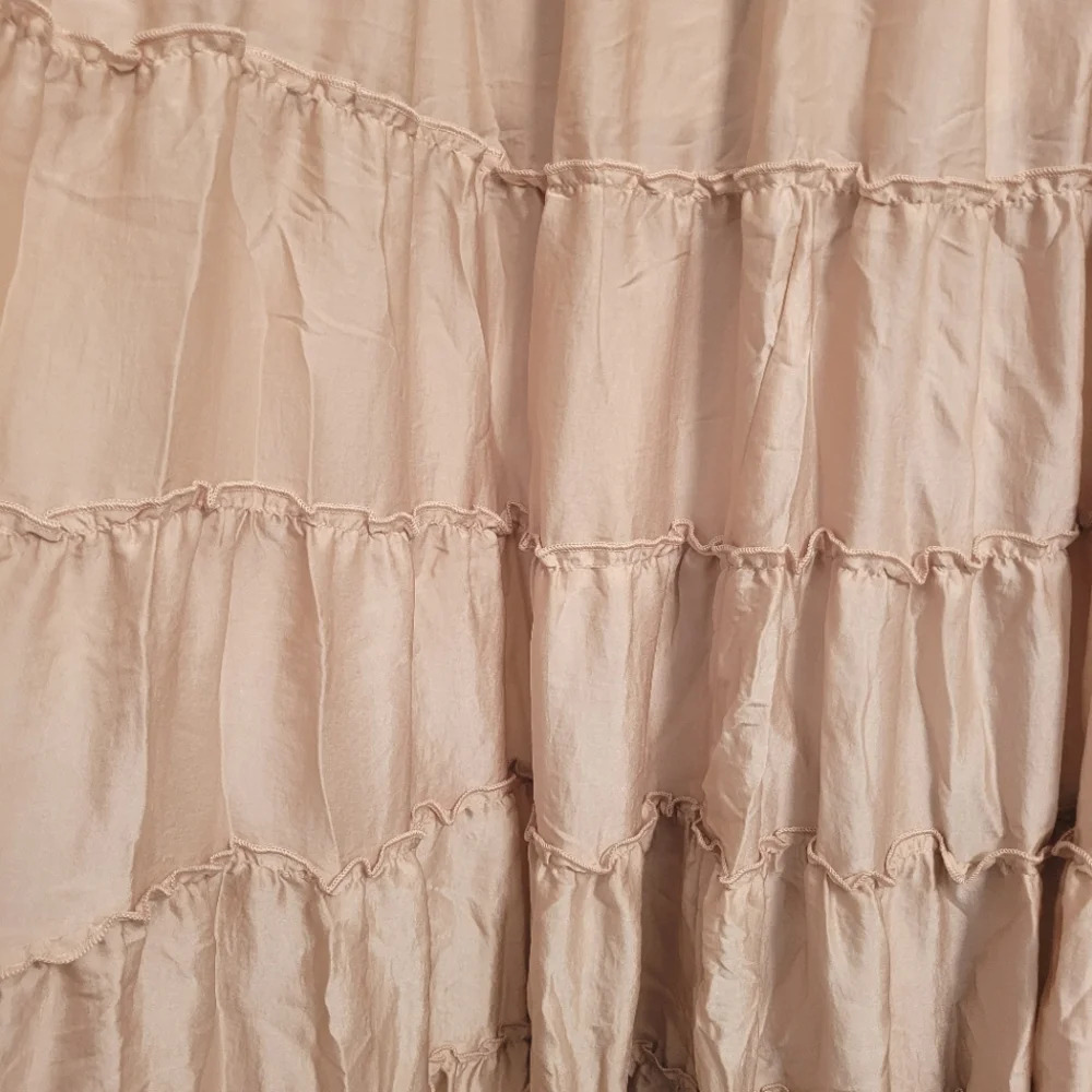 NEW Entro Cream Maxi Skirt, M - Picture 7 of 12